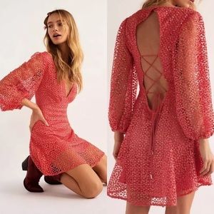 NWT Free People Bali Party Kaya Mini Dress